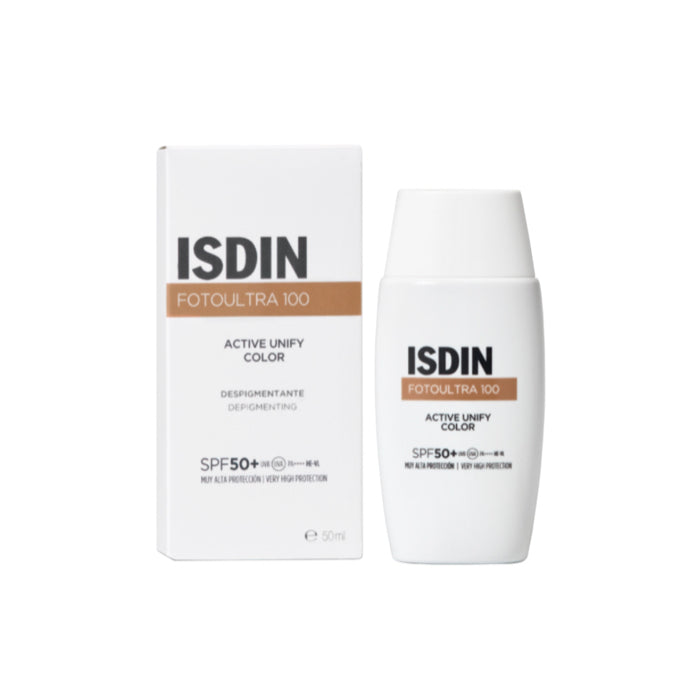 Foto Ultra 100 ISDIN Active Unify COLOR Fusion Fluid SPF 50+